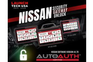 Launch Tech USA Scan Tools Now Feature Access to Nissan Security Gateway