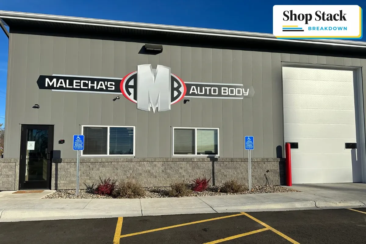 Shop Stack Breakdown: Malecha's Auto Body in Faribault and Waseca, Minn. 