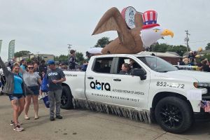 Abra Minot Joins ND State Parade, Highlighting Local Engagement