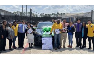 Houston Family Receives Vehicle Through NABC Recycled Rides Program