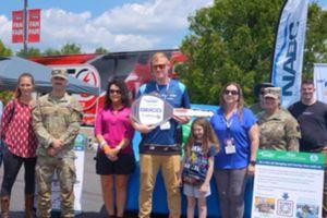 Military Members Receive Refurbished Vehicles During NASCAR Weekend in Pocono, PA