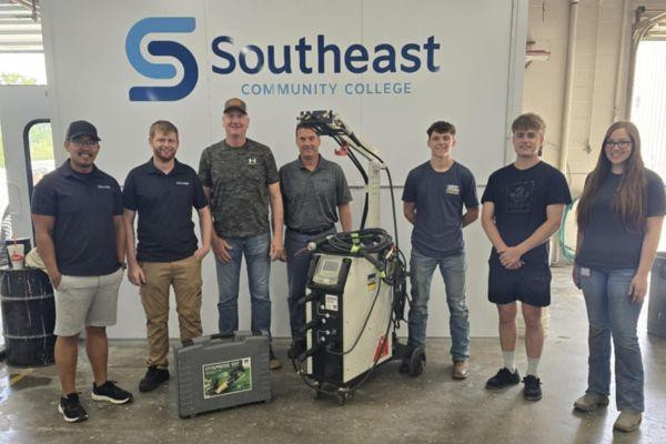 Southeast Community College welder donation web