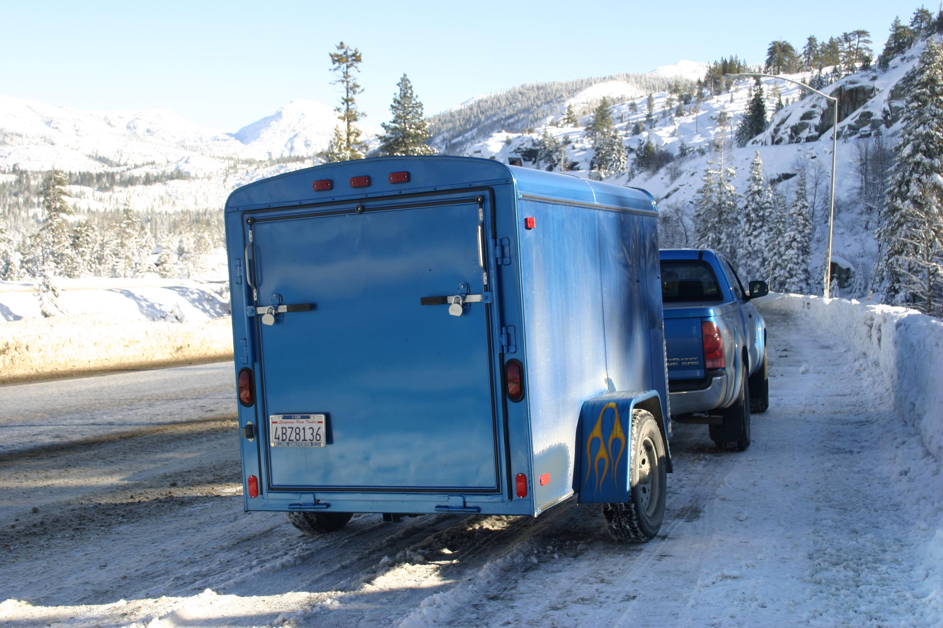 Toby Chess truck and trailer