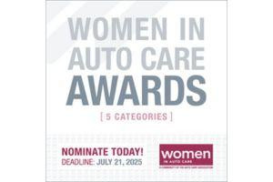 Nominations Open for 2025 Women in Auto Care Awards