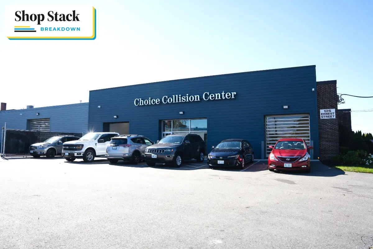 exterior of Choice Collision Center