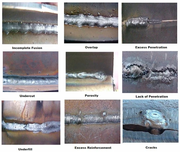 examples of weld issues