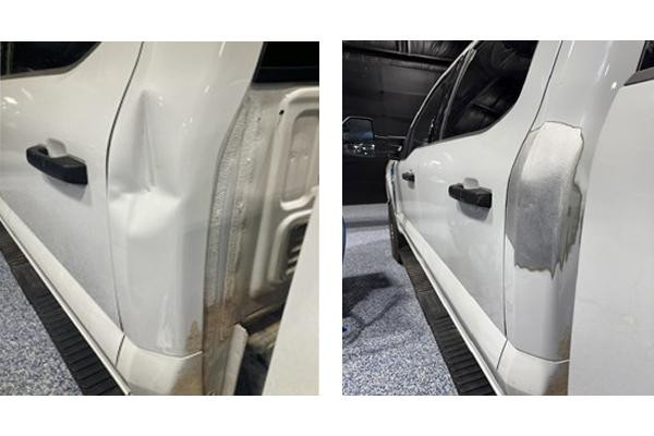 F 250 before and after repair web