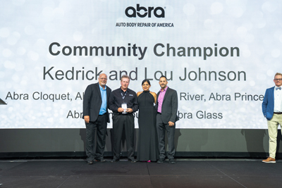 KLST-Inc-Minnesota-Kedrick-Louann-Johnson-Abra-Community-Champion-award-2023