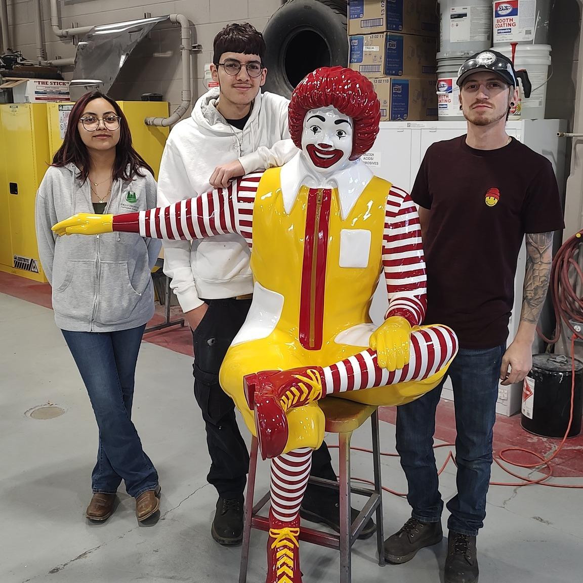 Emily-Griffith-Ronald-McDonald-House-statue-restoration