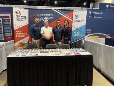 Left to right: Andrew Gravelin, Stan Wassell, Joe Gagliardi and Liz Stein.