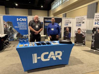 I-CAR: Rob Ashby, left, and Jon Dreverman, right.