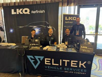Team members from LKQ Elitek.