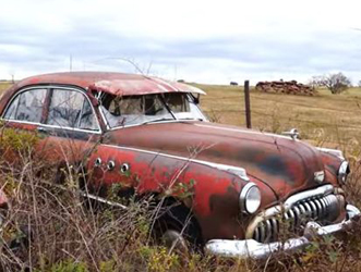 On the Lighter Side: A Millionaire's Abandoned Classic Car Collection