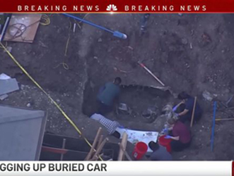 On The Lighter Side: Buried Mercedes Found In California Mansion Backyard