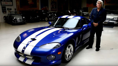 On The Lighter Side: Jay Leno Proves He’s a Viper Enthusiast