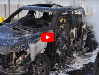 Watch Police Video Of Ford F-150 Lightning Fire That Caused Recall
