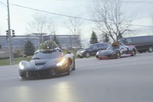 On The Lighter Side: Supercars Go Christmas Tree Shopping