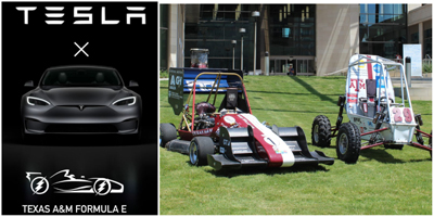 Tesla Texas A&M electric racing