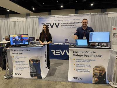 REVV: Chiara Geronzi, left, and Spencer Fox, right.