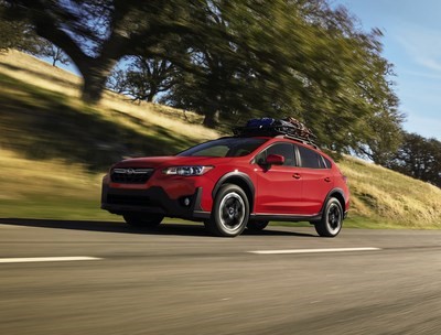 Subaru-SUV-on-road