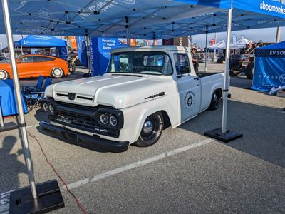 This truck was built by Foremost EV.