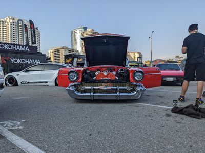 This Chevy Bel Air, by Charged, won Best in Show.