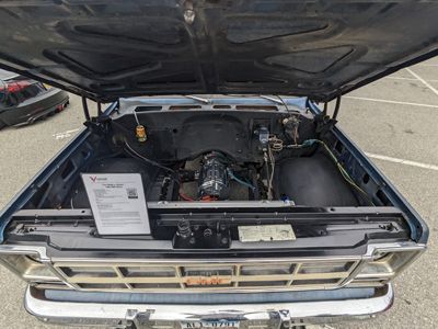 Closer look at the engine bay.