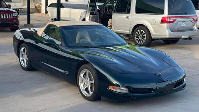 stolen-vehicle-Chevy-Corvette-dealership-lot