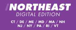 Digital Northeast button