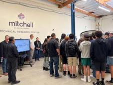Mitchell Hosts High School Students to Show Career Opportunities in the Collision Repair Industry