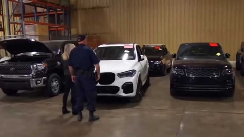 Stolen Cars Located in Shipping Containers