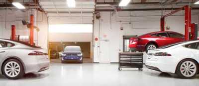Tesla Opens Its First 9 Body Repair Centers