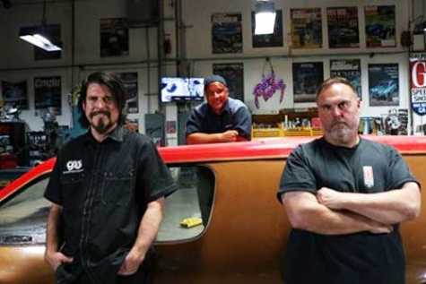Beau Boeckmann, “Mad Mike” Martin and Dave Shuten Photo Credit: Discovery Channel