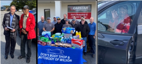 Wilson, NC, Veteran Receives Refurbished SUV from NABC Recycled Rides, GEICO, CARSTAR