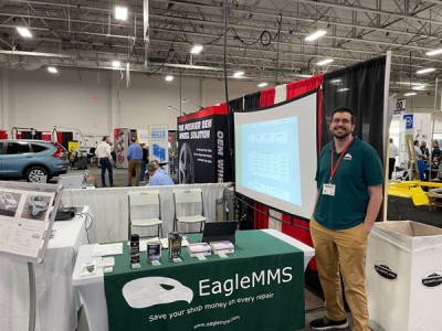 Brothers Yanni, pictured, and Alex Koutmos developed EagleMMS, a software program that can help shops get paid for materials and other expenses related to every car repair.
