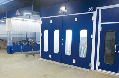 Since installing two Accudraft XL downdraft paint booths, an AccuMix SS mixing room and an Accudraft Prep 4000 automotive prep station, Modern Auto Body has enjoyed triple its previous production.