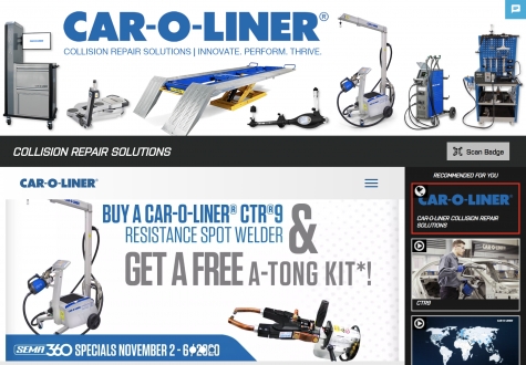 Car-O-Liner Connects with Customers, Offers Show Specials at SEMA360