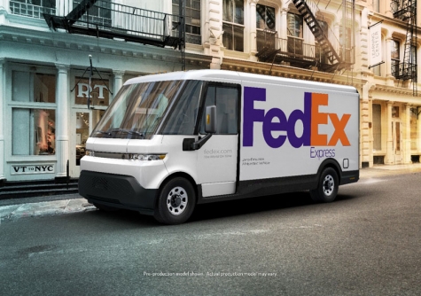 FedEx Express is slated to be the first customer of the BrightDrop EV600, and will begin receiving their vehicles later this year.