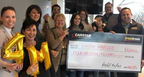 CARSTAR Raises Over $4 Million for Cystic Fibrosis