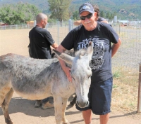 Ed Attanasio is now the publicist at Oscar’s Place, a donkey sanctuary in Hopland, CA.