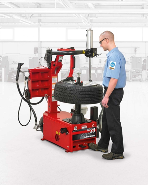 Hunter Engineering Introduces Entry-Level Center Clamp Tire Changers, Including Mobile Version