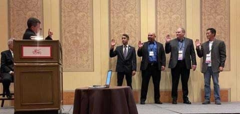 CAWA&#039;s 2022 officers were recently sworn in.