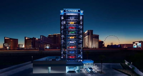 Carvana Ups the Ante on New Car Vending Machine With Las Vegas Twist