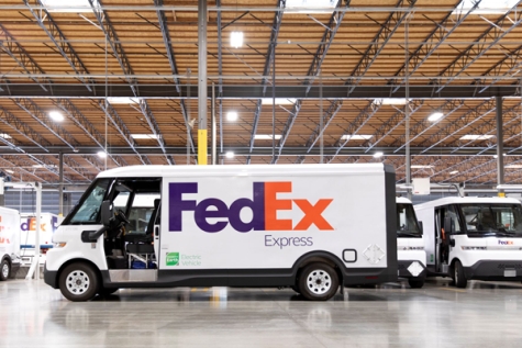 FedEx Receives First 150 Electric Delivery Vehicles from BrightDrop