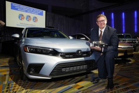 All-New Honda Civic Named 2022 North American Car of the Year