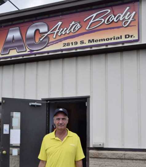 Anthony A. Coey is shown outside his business, A.C. Auto Repair, 2819 S. Memorial Drive, Racine, WI. 