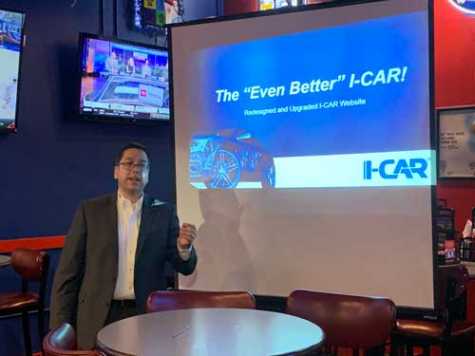 Robbie Saladino, I-CAR business development manager for the south central region, delivered a presentation on I-CAR’s new and exciting changes.