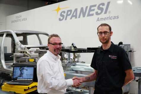 Richard Gray began interning for Spanesi Americas in its data collections and measurements department in mid-April. 
