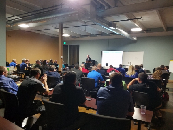 Both of Chesney’s sessions enjoyed a great turnout of collision repair professionals eager to learn more about the industry’s future.