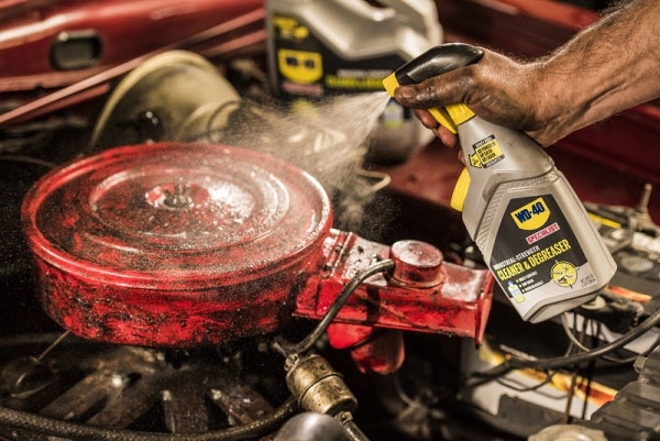 New WD-40 Degreaser Powerfully &amp; Safely Gets the Job Done
